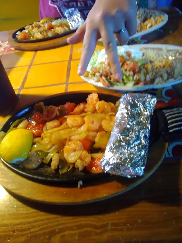 Shrimp Fajitas